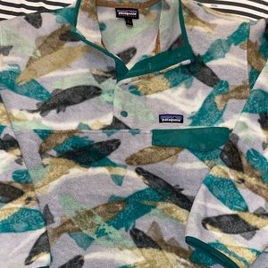 Patagonia trout synchilla fleece